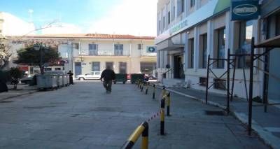Μύρινα: Κλείνει ο δρόμος για την πλατεία ΟΤΕ