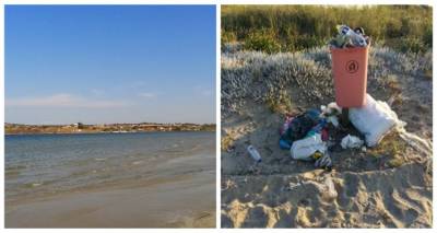 Παραλία Κότσινα: Ένας κάδος, πέντε ομπρέλες και κιόσκια χωρίς κάλυμμα