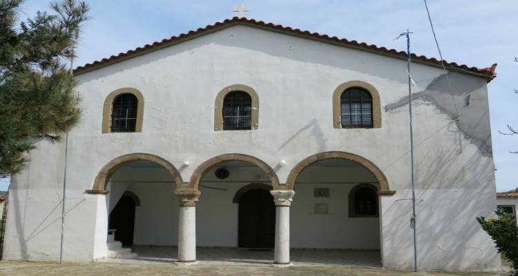 &Pi;&alpha;&nu;&eta;&gamma;&upsilon;&rho;&iota;&kappa;ή &Theta;&epsilon;ί&alpha; &Lambda;&epsilon;&iota;&tau;&omicron;&upsilon;&rho;&gamma;ί&alpha; &sigma;&tau;&omicron;&nu; &Iota;.&Nu;. &Alpha;&gamma;. &Pi;&rho;&omicron;&delta;&rho;ό&mu;&omicron;&upsilon; &kappa;&alpha;&iota; &Beta;&alpha;&pi;&tau;&iota;&sigma;&tau;ή &Iota;&omega;ά&nu;&nu;&omicron;&upsilon; &sigma;&tau;&eta; &Phi;&iota;&sigma;ί&nu;&eta;