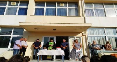 &Omicron; &alpha;&gamma;&iota;&alpha;&sigma;&mu;ό&sigmaf; &sigma;&tau;&omicron; &Gamma;&upsilon;&mu;&nu;ά&sigma;&iota;&omicron; &Mu;&omicron;ύ&delta;&rho;&omicron;&upsilon;