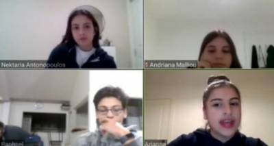 Διαδικτυακή συνάντηση είχαν μαθητές του Ελληνικού Σχολείου της Κοινότητας Dandenong με μαθητές Γυμνασίου της Λήμνου