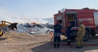 Λήμνος: Φωτιά σε υπαίθριο χώρο στη Νέα Κούταλη το απόγευμα του Σαββάτου