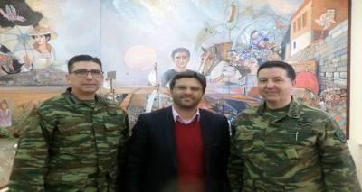 Με το Διοικητή της ΑΣΔΕΝ είχε συνάντηση σήμερα ο Δήμαρχος Λήμνου