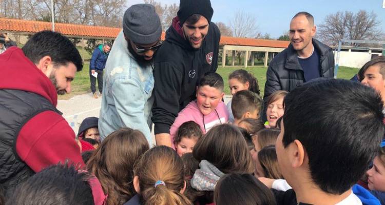 Το Δημοτικό Σχολείο Κοντιά επισκέφθηκε ο Ήφαιστος Λήμνου (photos)