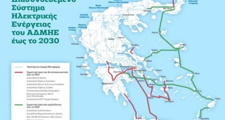 Σε τι φάση βρίσκεται η ηλεκτρική διασύνδεση του Βορειανατολικού Αιγαίου και των Δωδεκανήσων