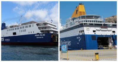 Ξεκινούν δρομολόγια μετά το απαγορευτικό το «Aqua Blue» και το «Myconos»