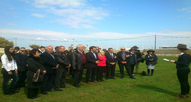 Εκδήλωση Μνήμης αυστραλών μαθητών στο Συμμαχικό Νεκροταφείο του Μούδρου (photos)