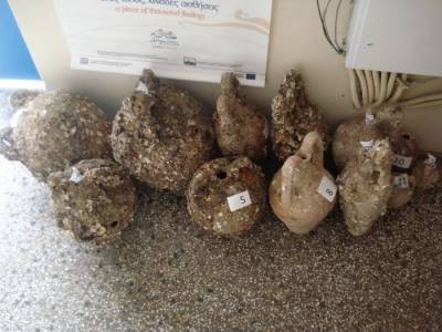 Νέα «ψαριά» αρχαίων αμφορέων στη Λήμνο