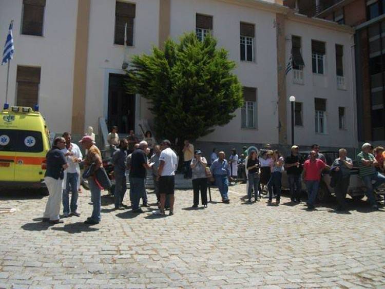 Οι εργαζόμενοι του Νοσοκομείου Λήμνου συμμετέχουν στην σημερινή στάση εργασίας της ΠΟΕΔΗΝ