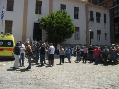 Οι εργαζόμενοι του Νοσοκομείου Λήμνου συμμετέχουν στην σημερινή στάση εργασίας της ΠΟΕΔΗΝ