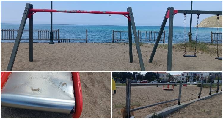 Παιδική Χαρά ή Παγίδα; | Σοβαρά ζητήματα ασφάλειας στο Ρωμαίικο Γιαλό